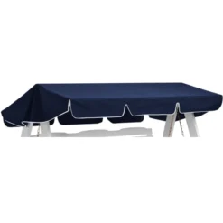Dalom/Slöinge Hammocktak Blå/Vit