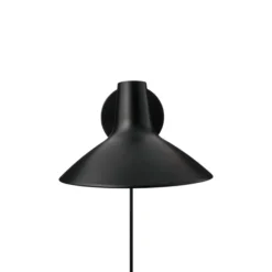 Darci Svart Vägglampa