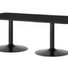 Davis Matbord Svartbetsad Ek/Svart 210cm