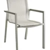 Delia Karmstol Light Grey/Off-White