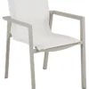 Delia Karmstol Textilene - Khaki / Off White