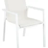Delia Karmstol Textilene - Vit / Off White