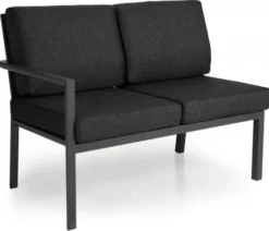 Delia 2-Sits (4-sits) H/V Grå