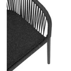 Delta Karmstol Svart/Teddy Black Svart