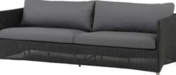 Diamond 3-sits lounge soffa inkl. Dyna Grafit