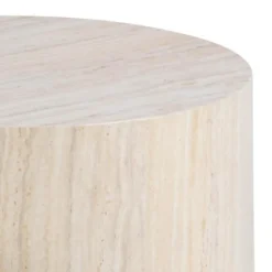 Dijon Satsbord Rund 58x58 cm Travertin