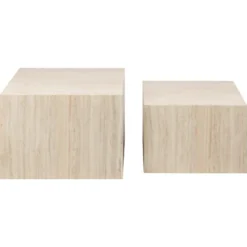 Dijon Satsbord 58x58 cm Travertin