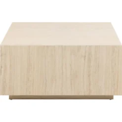 Dijon Soffbord 90x90 cm Travertin