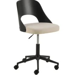 Dina Skrivbordsstol Svart/Beige