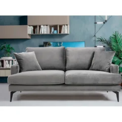 Dushanbe 2-sits (175 x 90 x 88 cm) 2-sitssoffa Grå
