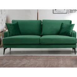 Dushanbe 2-sits (175 x 90 x 88 cm) 2-sitssoffa Grön
