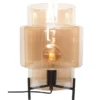 Ebbot Bordlampa 37 cm Amber