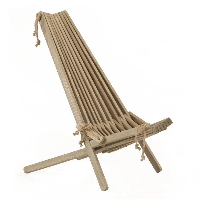 Ecochair Oljad Ask Grå