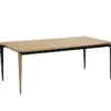 Edge Matbord 100x200-300 cm Light Oak