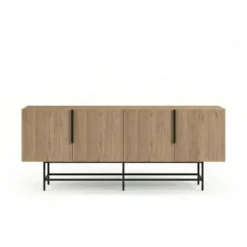 Edinburgh Sideboard Naturlig ek / Svart