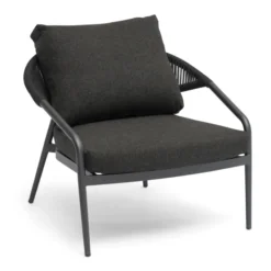 Ekeryd Utefåtölj Antracitgrå 2-Pack