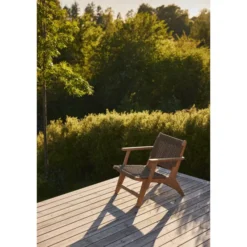 Eya Trädgårdsstol med Viro fläta