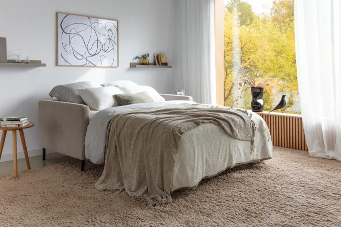 Felix 3-sits Bäddsoffa Wildflower Cold Beige