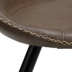 Flair Stol Major Brown Art.Leather, Black