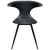 Flair Stol Raven Black Art.Leather, Black