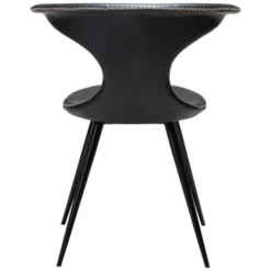 Flair Stol Raven Black Art.Leather, Black