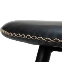 Flair Stol Raven Black Art.Leather, Black