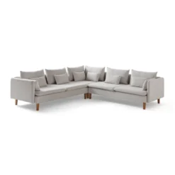 Flexy L (194 x 95 x 154 cm) Hörnsoffa Kräm
