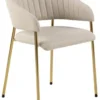 Ford Karmstol Basel tyg Beige
