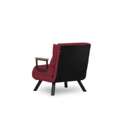 Freetown Single (26 x 120 x 60 cm) 1-sits bäddsoffa Vinröd