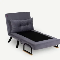 Freetown Single (26 x 120 x 60 cm) 1-sits bäddsoffa Grå
