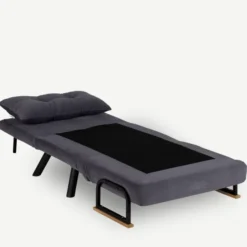 Freetown Single (26 x 120 x 60 cm) 1-sits bäddsoffa Grå