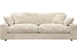 Freja 3-Sits Soffa Teddy Cream