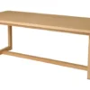 Friburg Matbord 210x90cm Vitpigmenterad Ek