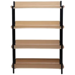 Friyay Set om 4 Hylla Light Oak