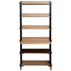 Friyay set om 6 med skrivbord Hylla Light Oak