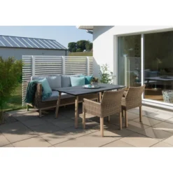 Fyrsnäs Utebord 90 x 160 cm Natur