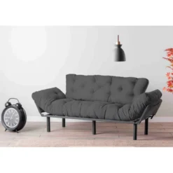 Gaborone Triple (185 x 85 x 70 cm) Grå 3-sitssoffbädd