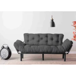 Gaborone Triple (185 x 85 x 70 cm) Grå 3-sitssoffbädd