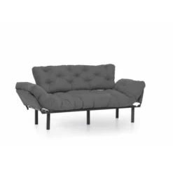Gaborone Triple (185 x 85 x 70 cm) Grå 3-sitssoffbädd