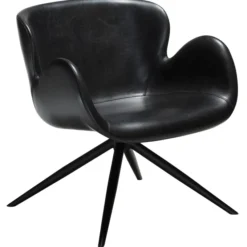 Gaia Loungefåtölj Vintage Black