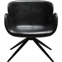 Gaia Loungefåtölj Vintage Black