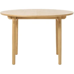 Garbo Matbord Rund 120 cm Naturlig Ek