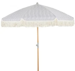 Gatsby Parasoll 1,8m Blå/Randig