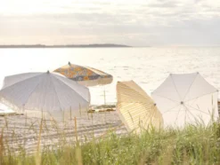 Gatsby Parasoll 1,8m Blå/Randig
