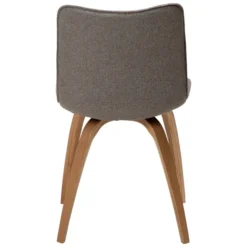 Glee Stol Pebble Earth Bouclé, Oak