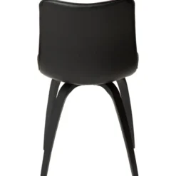 Glee Stol Vintage Black Art.Leather, Black