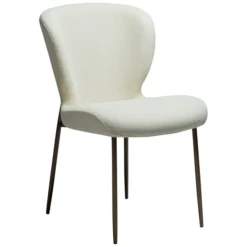 Glory Stol Bone White, Antique Brass