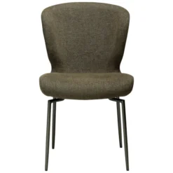 Glory Stol Svängbar Dark Olive, Antique Brass
