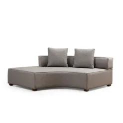Gondol (180-105 x 70 cm) Grå Hörnsoffa