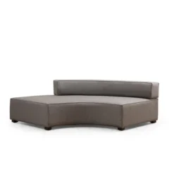 Gondol (180-105 x 70 cm) Grå Hörnsoffa